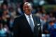 Spencer Haywood, pictured in Denver at a halftime awards ceremony in November.