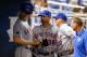 With new manager Mickey Callaway (center) and new pitching coach Dave Eiland (right), the Mets believe Syndergaard and their other starters can reach their potential.