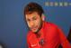 Paris Saint-Germain's Brazilian forward Neymar holds a press conference in Doha on December 21, 2017, during a winter training camp in Qatar. / AFP PHOTO / KARIM JAAFAR (Photo credit should read KARIM JAAFAR/AFP/Getty Images)