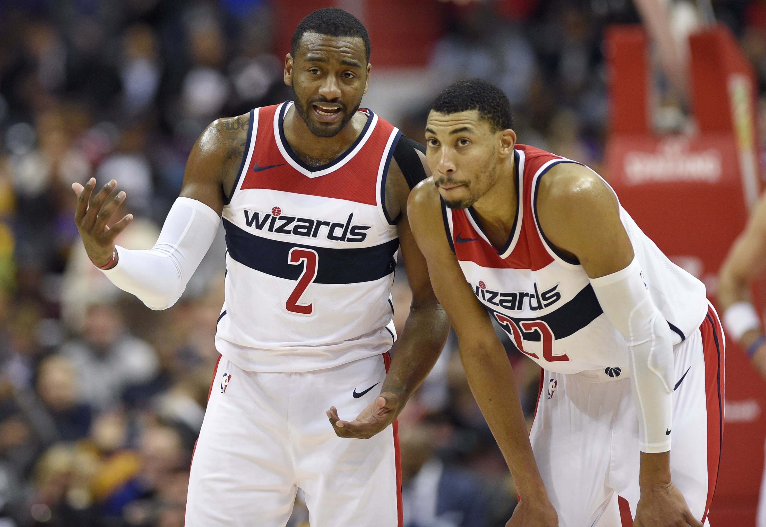 John Wall, Bradley Beal and the crumbling Wizards finally reach