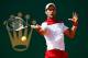 MONTE-CARLO, MONACO - APRIL 19: Noval Djokovic of Serbia plays a backhand against Dominic Thiem of Austria during his men's singles match on day five of the Rolex Monte-Carlo Masters at Monte-Carlo Sporting Club on April 19, 2018 in Monte-Carlo, Monaco.