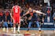 OKLAHOMA CITY, OK- DECEMBER 25: Andre Roberson #21 of the Oklahoma City Thunder defends during the game against the Houston Rockets on December 25, 2017 at Chesapeake Energy Arena in Oklahoma City, Oklahoma. NOTE TO USER: User expressly acknowledges and a