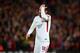 LIVERPOOL, ENGLAND - APRIL 24: Daniele De Rossi of AS Roma looks dejected during the UEFA Champions League Semi Final First Leg match between Liverpool and A.S. Roma at Anfield on April 24, 2018 in Liverpool, United Kingdom. (Photo by Chris Brunskill Ltd