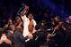 CARDIFF, WALES - MARCH 31: Anthony Joshua celebrates his points win over Joseph Parker after there WBA, IBF, WBO & IBO Heavyweight Championship title fight at Principality Stadium on March 31, 2018 in Cardiff, Wales. (Photo by Julian Finney/Getty Images