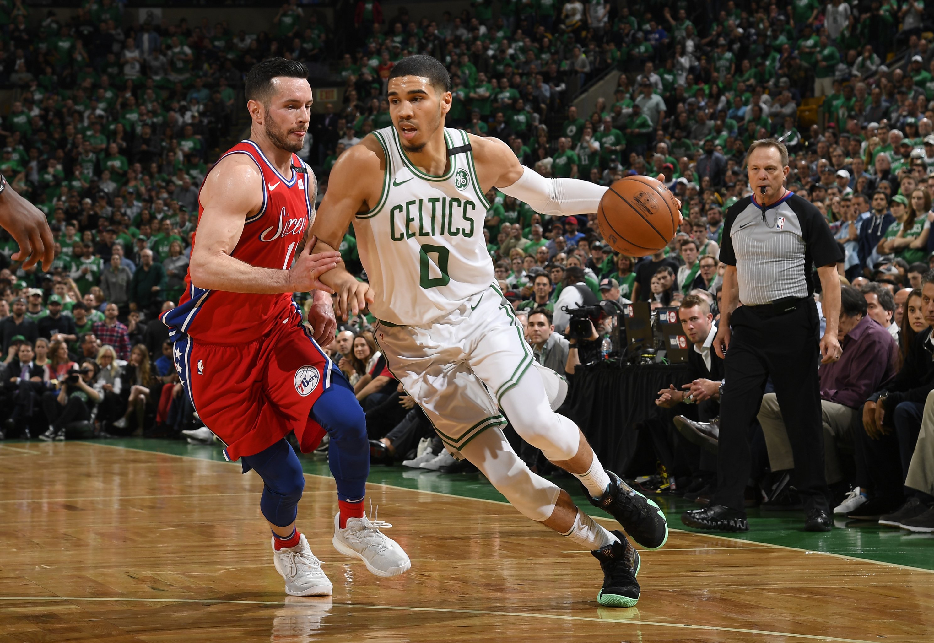 As the Hall of Fame honors the past, Jayson Tatum talks Celtics present and  future - The Boston Globe