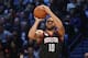 NEW ORLEANS, LA - FEBRUARY 18: Eric Gordon #10 of the Houston Rockets competes in the 2017 JBL Three-Point Contest at Smoothie King Center on February 18, 2017 in New Orleans, Louisiana. NOTE TO USER: User expressly acknowledges and agrees that, by downl