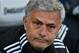 Manchester United's Portuguese manager Jose Mourinho awaits kick off in the English Premier League football match between Brighton and Hove Albion and Manchester United at the American Express Community Stadium in Brighton, southern England on May 4, 2018