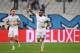 Olympique de Marseille's French forward Dimitri Payet celebrates after scoring a goal during the French L1 football match Olympique of Marseille (OM) versus Nice at the Velodrome stadium in Marseille on May 6, 2018. (Photo by Boris HORVAT / AFP) (P