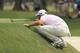 PONTE VEDRA BEACH, FL - MAY 12:  Dustin Johnson of the United States lines up a putt on the ninth green during the third round of THE PLAYERS Championship on the Stadium Course at TPC Sawgrass on May 12, 2018 in Ponte Vedra Beach, Florida.  (Photo by Mike