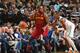 BOSTON, MA - MAY 13: LeBron James #23 of the Cleveland Cavaliers handles the ball against the Boston Celtics during Game One of the Eastern Conference Finals of the 2018 NBA Playoffs on May 13, 2018 at the TD Garden in Boston, Massachusetts. NOTE TO USER: