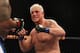 Chris Tuchscherer pictured during his UFC 127 fight with Mark Hunt.