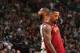 BOSTON, MA - MAY 13: Marcus Morris #13 of the Boston Celtics reacts to a play in Game One of the Eastern Conference Finals against the Cleveland Cavaliers during the 2018 NBA Playoffs on May 13, 2018 at the TD Garden in Boston, Massachusetts. NOTE TO USER