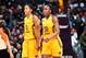 Candace Parker and Los Angeles Sparks teammate Nneka Ogwumike