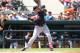 LAKELAND, FL - MARCH 01: Austin Riley #83 of the Atlanta Braves bats during the Spring Training game against the Detroit Tigers at Publix Field at Joker Marchant Stadium on March 1, 2018 in Lakeland, Florida. The Braves defeated the Tigers 5-2. (Photo b