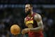 BOSTON, MA - MAY 15: LeBron James #23 of the Cleveland Cavaliers handles the ball in the first half against the Boston Celtics during Game Two of the 2018 NBA Eastern Conference Finals at TD Garden on May 15, 2018 in Boston, Massachusetts. NOTE TO USER: