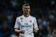 MADRID, SPAIN - MAY 12: Toni Kroos of Real Madrid CF celebrates scoring their sixth goal during the La Liga match between Real Madrid and Celta de Vigo at Estadio Santiago Bernabeu on May 12, 2018 in Madrid, Spain. (Photo by Gonzalo Arroyo Moreno/Getty Im