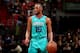 MIAMI, FL - JANUARY 27: Kemba Walker #15 of the Charlotte Hornets handles the ball against the Miami Heat on January 27, 2018 at American Airlines Arena in Miami, Florida. NOTE TO USER: User expressly acknowledges and agrees that, by downloading and or u