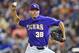 Zach Hess pitched the Tigers into Sunday's SEC title clash against Ole Miss.
