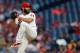PHILADELPHIA, PA - MAY 11: Jake Arrieta #49 of the Philadelphia Phillies in action against the New York Mets during a game at Citizens Bank Park on May 11, 2018 in Philadelphia, Pennsylvania. The Mets defeated the Phillies 3-1. (Photo by Rich Schultz/Gett