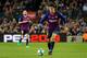 BARCELONA, SPAIN - MAY 20: Philippe Coutinho of FC Barcelona looks to bring the ball down during the La Liga match between Barcelona and Real Sociedad at Camp Nou on May 20, 2018 in Barcelona, . (Photo by Power Sport Images/Getty Images)