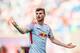 Leipzig's German forward Timo Werner gestures during the German first division Bundesliga football match between RB Leipzig and TSG Hoffenheim in Leipzig, eastern Germany on April 21, 2018. (Photo by ROBERT MICHAEL / AFP) / RESTRICTIONS: DURING MATCH TIME