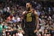 BOSTON, MA - MAY 27: LeBron James #23 of the Cleveland Cavaliers reacts in the second half against the Boston Celtics during Game Seven of the 2018 NBA Eastern Conference Finals at TD Garden on May 27, 2018 in Boston, Massachusetts. NOTE TO USER: User ex
