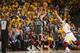 OAKLAND, CA - JUNE 3: Stephen Curry #30 of the Golden State Warriors makes his ninth three-point basket of the game to set an NBA Finals record against the Cleveland Cavaliers in Game Two of the 2018 NBA Finals on June 3, 2018 at ORACLE Arena in Oakland,