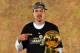 OAKLAND, CA - JUNE 12: Matt Barnes of the Golden State Warriors poses for a portrait with the Larry O'Brien Trophy after defeating the Cleveland Cavaliers in Game Five of the 2017 NBA Finals on June 12, 2017 at ORACLE Arena in Oakland, California. NOTE TO