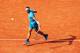 PARIS, FRANCE - JUNE 08: Rafael Nadal of Spain plays a shot in his Men's Singles Semi Final match against Juan Martin del Potro of Argentina during day thirteen of the 2018 French Open at Roland Garros on June 8, 2018 in Paris, France. (Photo by Ian Mac