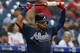 PHILADELPHIA, PA - MAY 22: Ronald Acuna Jr. #13 of the Atlanta Braves in action before a game against the Philadelphia Phillies at Citizens Bank Park on May 22, 2018 in Philadelphia, Pennsylvania. (Photo by Rich Schultz/Getty Images)