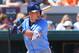 LAKELAND, FL - MARCH 03: Willy Adames #1 of the Tampa Bay Rays bats during the Spring Training game against the Detroit Tigers at Publix Field at Joker Marchant Stadium on March 3, 2018 in Lakeland, Florida. The Rays defeated the Tigers 7-4. (Photo by M