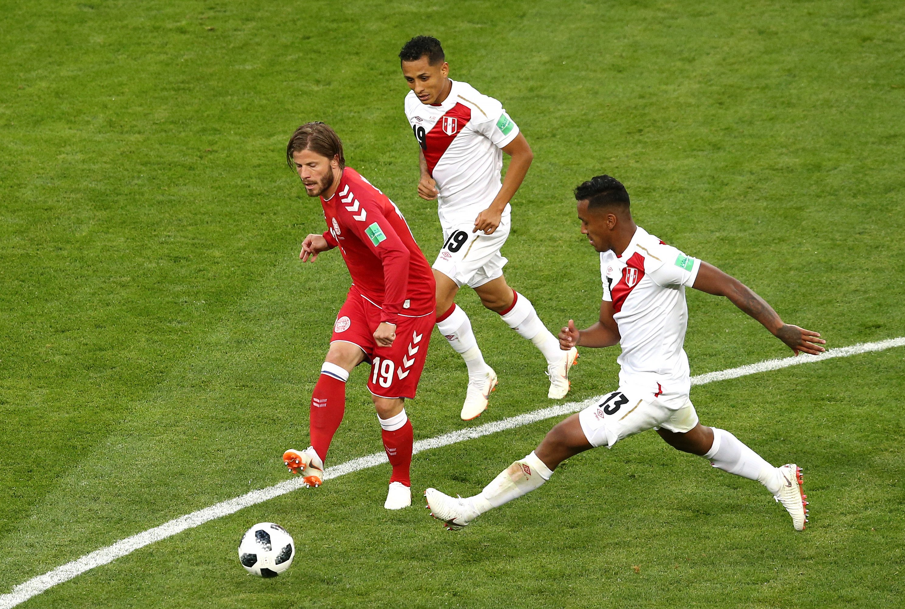 Denmark S William Kvist Stretchered Off With Injury Vs Peru At 18 World Cup News Scores Highlights Stats And Rumors Bleacher Report