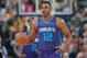 INDIANAPOLIS, IN - MARCH 15: Dwight Howard #12 of the Charlotte Hornets brings the ball up court during the game against the Indiana Pacers at Bankers Life Fieldhouse on March 15, 2018 in Indianapolis, Indiana. NOTE TO USER: User expressly acknowledges an