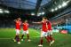 SAINT PETERSBURG, RUSSIA - JUNE 19: Denis Cheryshev of Russia celebrates with teammates after scoring his team's second goal during the 2018 FIFA World Cup Russia group A match between Russia and Egypt at Saint Petersburg Stadium on June 19, 2018 in Sain