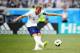 NIZHNY NOVGOROD, RUSSIA - JUNE 24: Harry Kane of England scores his sides fifth goal from the penalty spot during the 2018 FIFA World Cup Russia group G match between England and Panama at Nizhny Novgorod Stadium on June 24, 2018 in Nizhny Novgorod, Russi