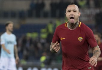 Nainggolan has been a key man for Roma.