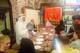 The Friends of Morocco Association enjoy the game