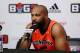HOUSTON, TX - JUNE 22: Baron Davis #5 of 3's Company attends a press conference during week one of the BIG3 three on three basketball league at Toyota Center on June 22, 2018 in Houston, Texas. (Photo by Tim Warner/BIG3/Getty Images)