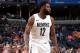 MEMPHIS, TN - FEBRUARY 14: Tyreke Evans #12 of the Memphis Grizzlies handles the ball against the Oklahoma City Thunder on February 14, 2018 at FedExForum in Memphis, Tennessee. NOTE TO USER: User expressly acknowledges and agrees that, by downloading and