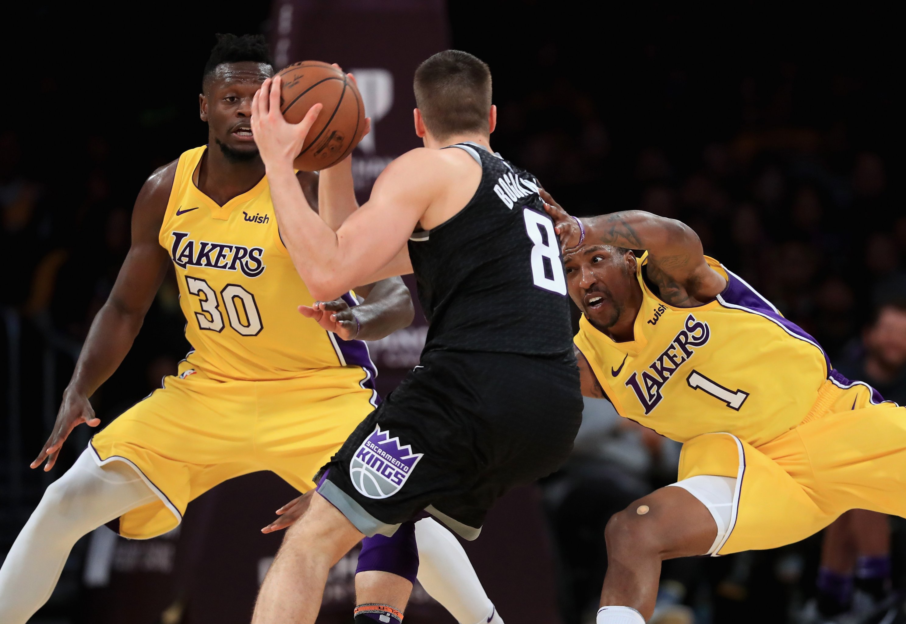 Sviatoslav Mykhailiuk - Los Angeles Lakers - Game-Worn City