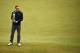 SOUTHPORT, ENGLAND - JULY 23: Jordan Spieth of the United States celebrates victory as he poses with the Claret Jug on the 18th green during the final round of the 146th Open Championship at Royal Birkdale on July 23, 2017 in Southport, England. (Photo