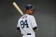 PEORIA, AZ - FEBRUARY 21: Fernando Tatis Jr. #84 of the San Diego Padres poses for a portrait at the Peoria Sports Complex on February 21, 2018 in Peoria, Arizona. (Photo by Andy Hayt/San Diego Padres/Getty Images)