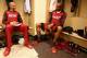 INDIANAPOLIS, IN - MAY 18: Shane Battier #31 and Ray Allen #34 of the Miami Heat gets ready before Game One of the Eastern Conference Finals against the Indiana Pacers on May 18, 2014 at Bankers Life Fieldhouse in Indianapolis, IN. NOTE TO USER: User ex