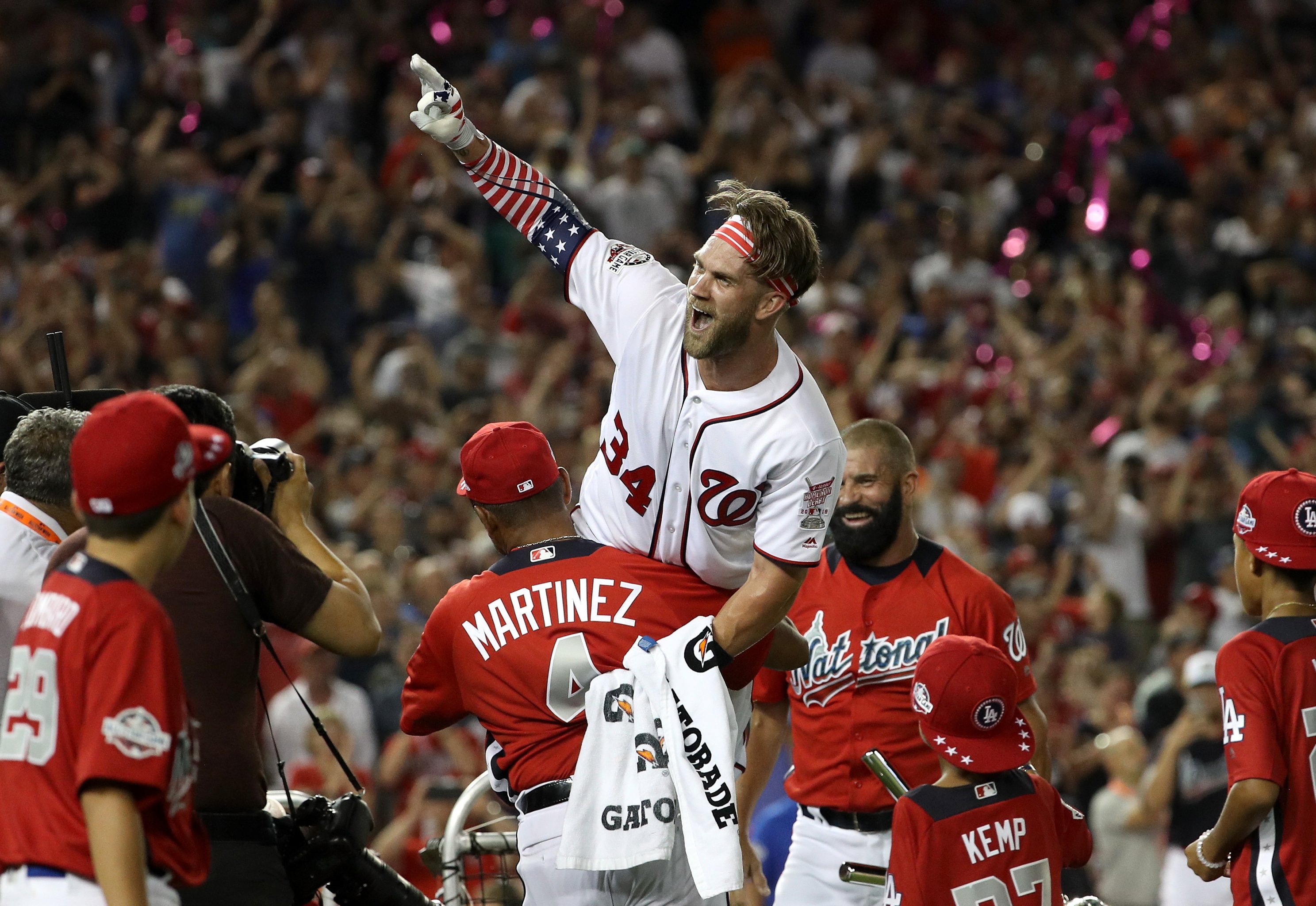 Home Run Derby live blog: Bryce Harper leads field in D.C.