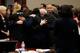 An emotional moment in the courtroom.
