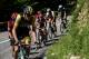 Netherlands' Robert Gesink (L) rides in a counter attack group in the ascent of the Mente pass during the 16th stage of the 105th edition of the Tour de France cycling race, between Carcassonne and Bagneres-de-Luchon, southwestern France, on July 24, 2018