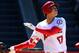 ANAHEIM, CA - JULY 22: Shohei Ohtani #17 of the Los Angeles Angels of Anaheim at bat in the game against the Houston Astros at Angel Stadium on July 22, 2018 in Anaheim, California. (Photo by Jayne Kamin-Oncea/Getty Images)