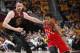CLEVELAND, OH - MAY 7: Kyle Lowry #7 of the Toronto Raptors handles the ball against the Cleveland Cavaliers during Game Four of the Eastern Conference Semifinals of the 2018 NBA Playoffs on May 7, 2018 at Quicken Loans Arena in Cleveland, Ohio. NOTE TO U