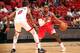MIAMI, FL - OCTOBER 11: John Wall #2 of the Washington Wizards handles the ball during a preseason game against the Miami Heat at the American Airlines Arena on October 11, 2017 in Miami Florida. NOTE TO USER: User expressly acknowledges and agrees that,