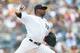 NEW YORK, NY - JULY 28: Luis Severino #40 of the New York Yankees in action against the Kansas City Royals at Yankee Stadium on July 28, 2018 in the Bronx borough of New York City. Kansas City Royals defeated the New York Yankees 10-5. (Photo by Mike St